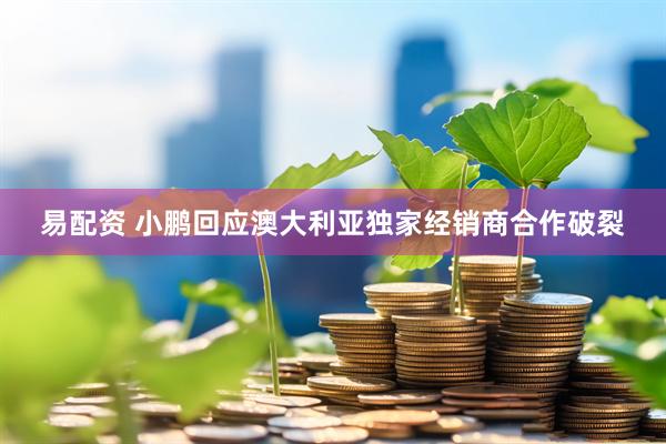 易配资 小鹏回应澳大利亚独家经销商合作破裂